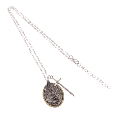 Collar San Miguel Arcángel — Protector Celestial